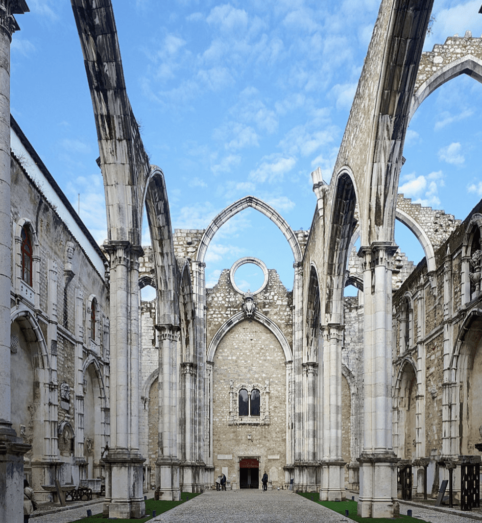 église do carmo lisbonne, église lisbonne
