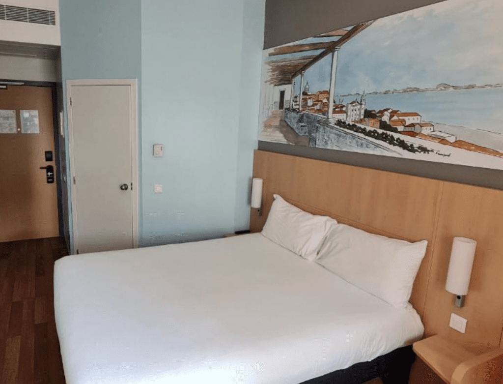 Une des chambres du Ibis Lisboa Parque das Nações
hôtel aéroport lisbonne ibis