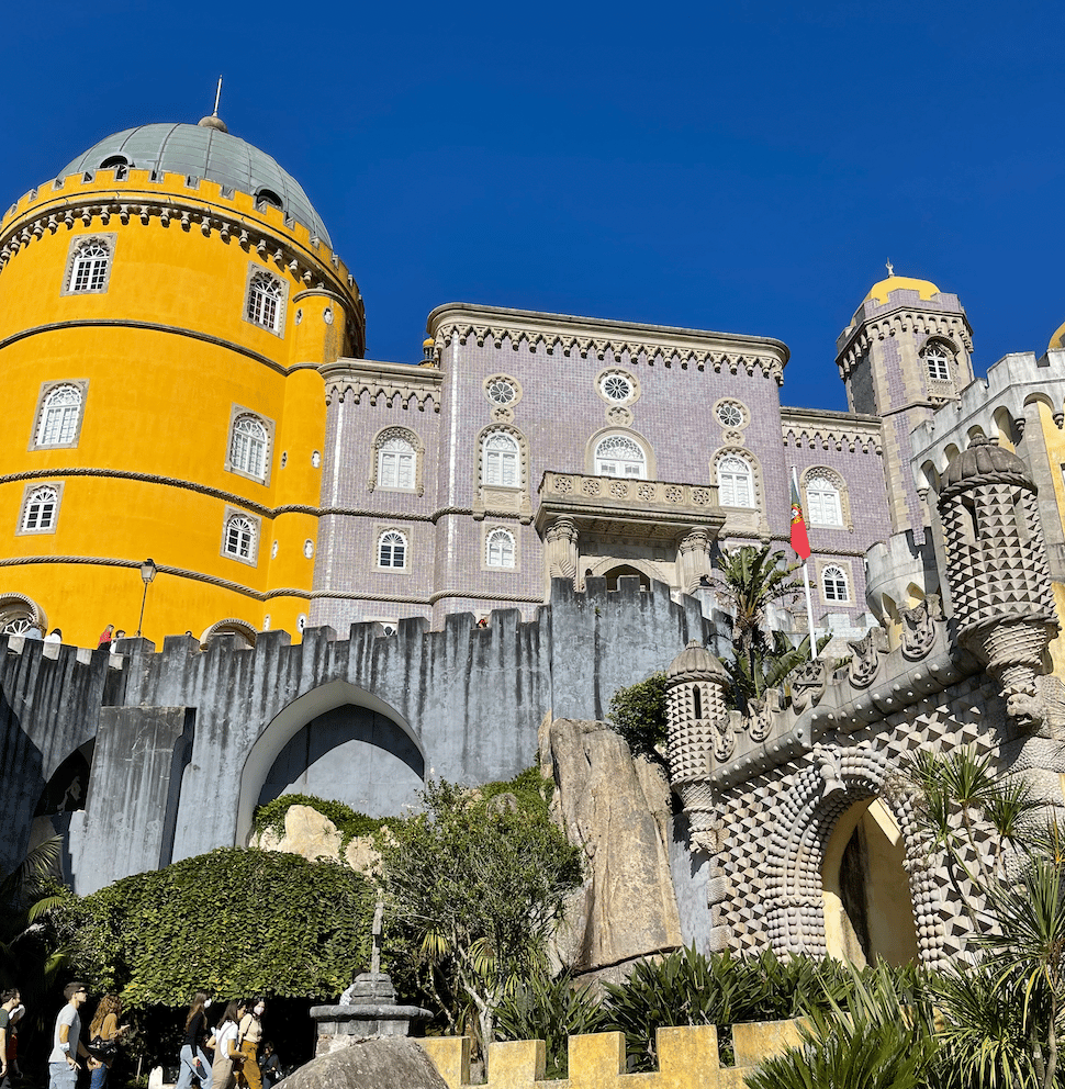 Entrée du Palácio Da Pena à Sintra, lisbonne en 3 jours