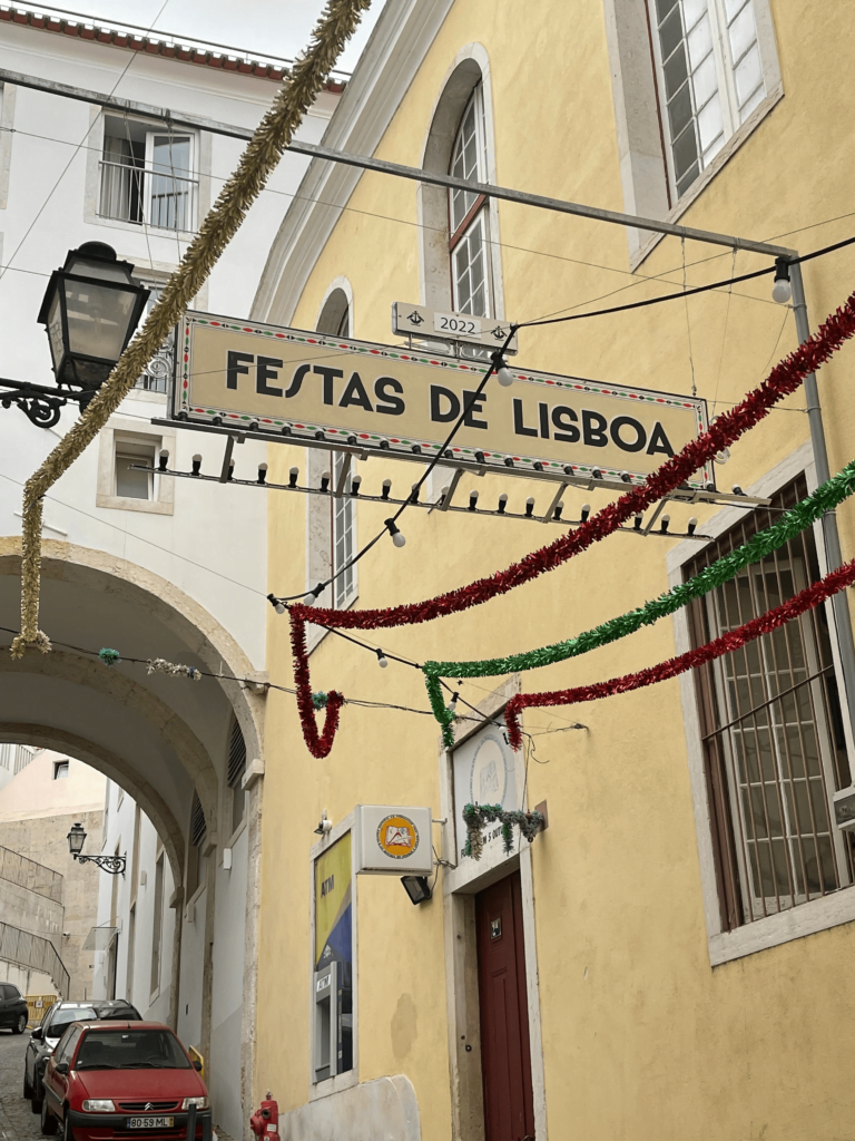 Festas de Lisboa à Lisbonne, fête de la sardine à Lisbonne, fêtes au moins de juin à Lisbonne